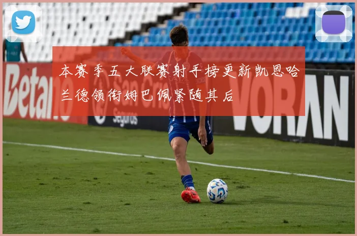 本赛季五大联赛射手榜更新凯恩哈兰德领衔姆巴佩紧随其后