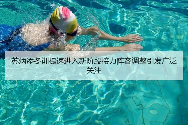 苏炳添冬训提速进入新阶段接力阵容调整引发广泛关注（kaiyuan）